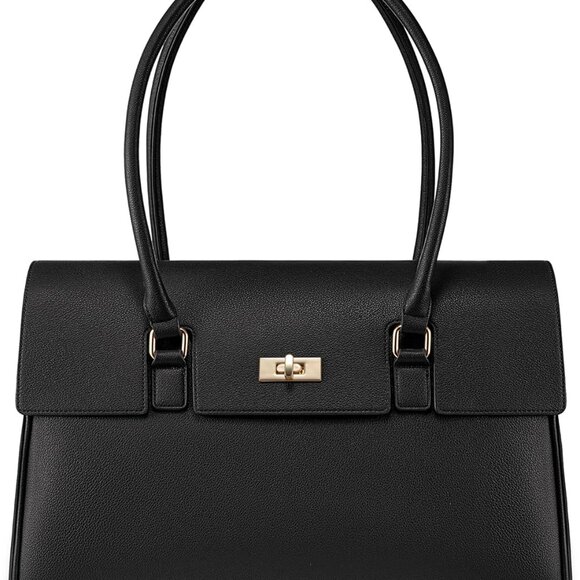 Laptop Bag for Women Work Tote 15.6 Inch Briefcase Messenger Bag Waterproof for - Picture 1 of 9